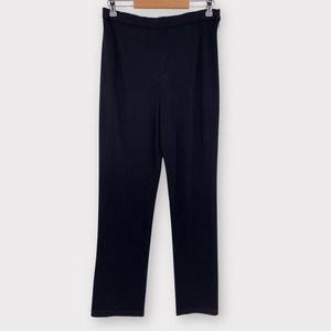 LEONARD PARIS High Waist Pants Trousers 40/27" Lightweight Viscose